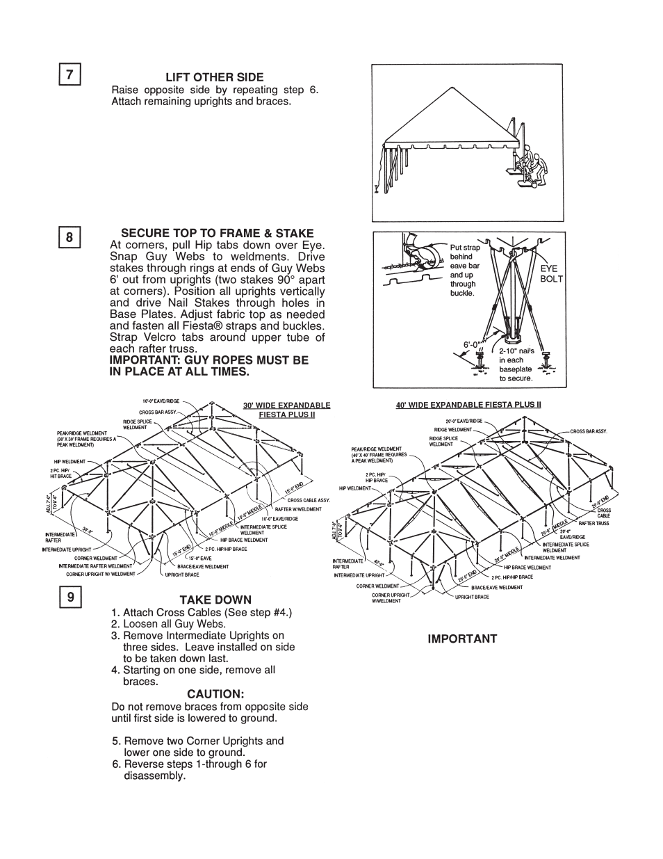 Anchor FIESTA PLUS II - 30 & 40 WIDE User Manual | Page 5 / 8