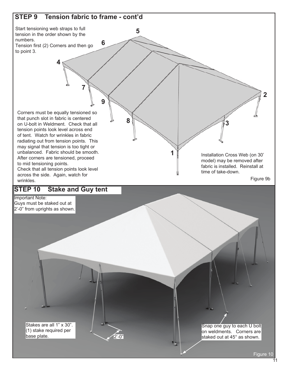 Anchor F3 FRAME TENT User Manual | Page 11 / 12
