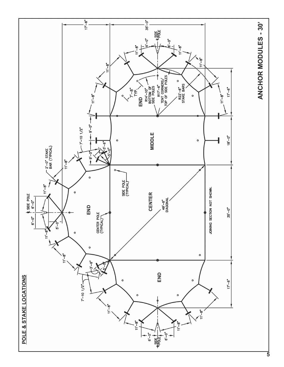 Anchor modules - 30 | Anchor MODULES 30’, 40’ AND 60’ WIDE SYSTEMS User Manual | Page 5 / 8