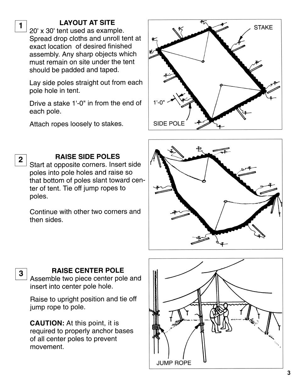 Anchor CENTURY MATE 20 & 30 WIDE User Manual | Page 3 / 5