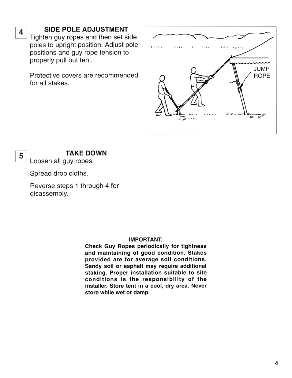 Anchor CENTURY MATE 20 & 30 WIDE User Manual | Page 4 / 5