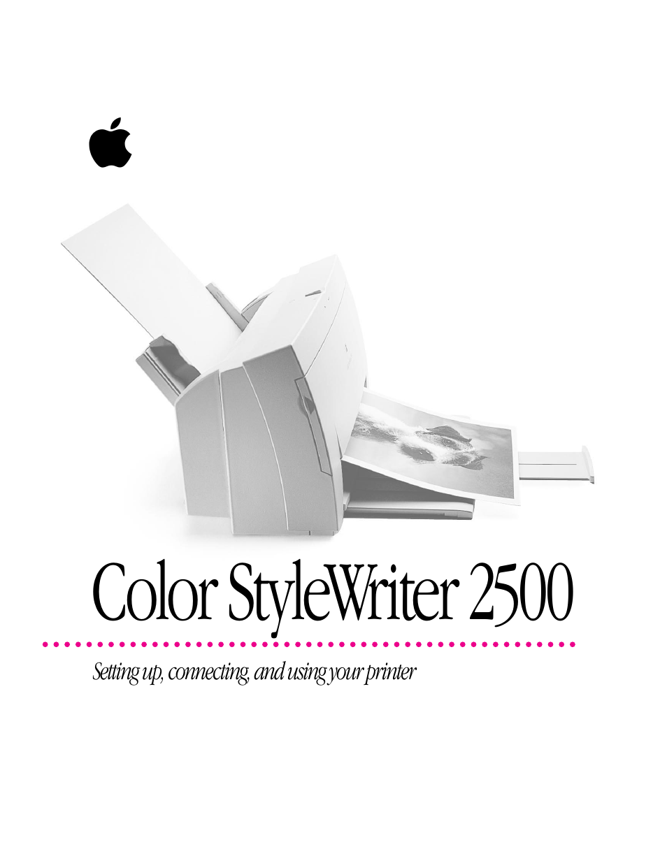 Apple Color StyleWriter 2500 User Manual | 151 pages