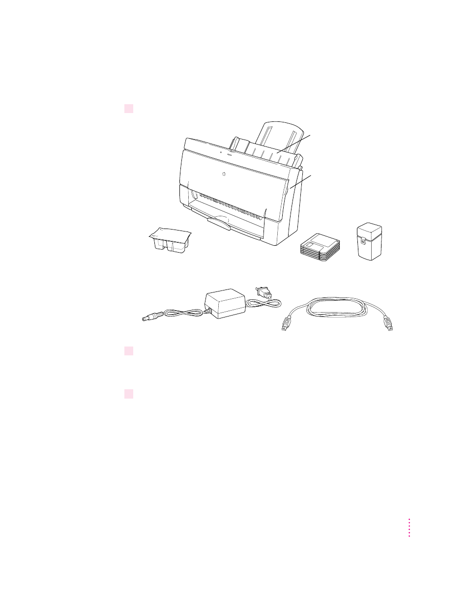 Unpacking the printer | Apple Color StyleWriter 2500 User Manual | Page 12 / 151
