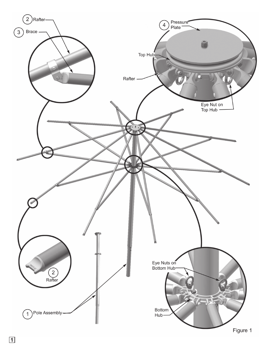 Anchor FUNBRELLA PALM User Manual | Page 2 / 8