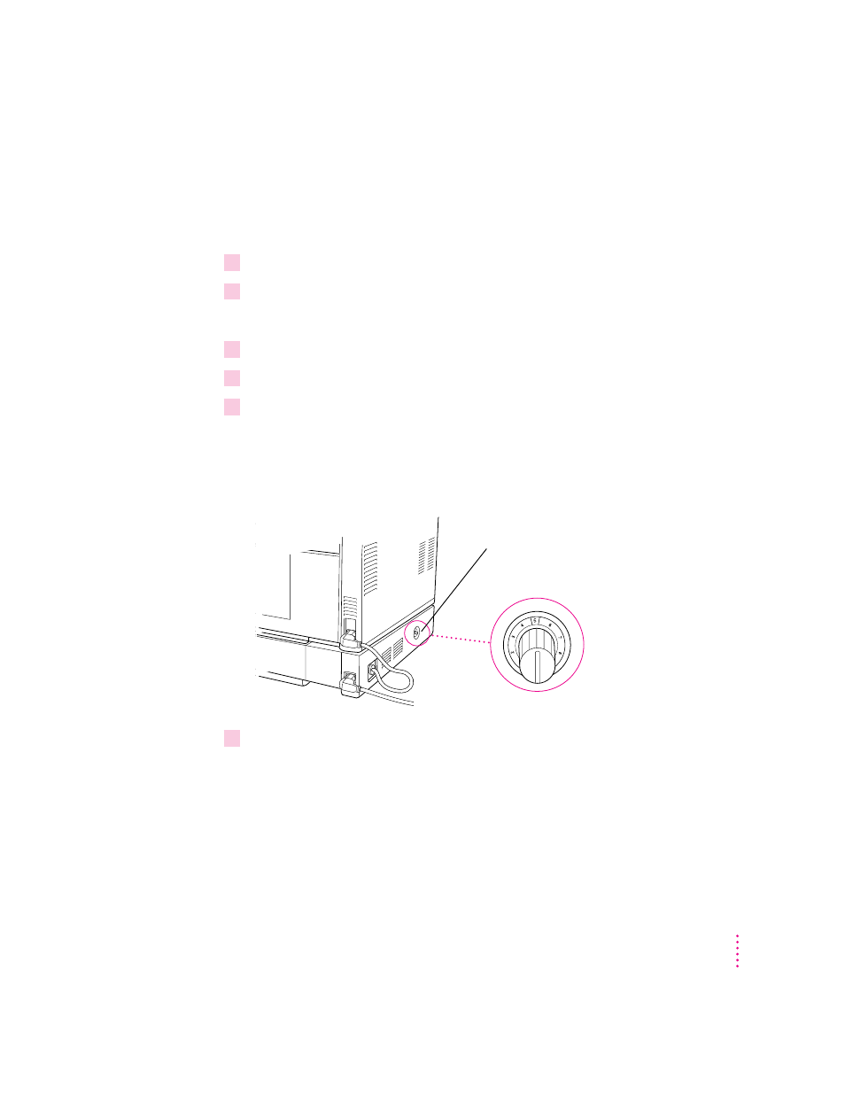 Adjusting the side margin | Apple ColorLaserWriter 12/600PS User Manual | Page 160 / 377