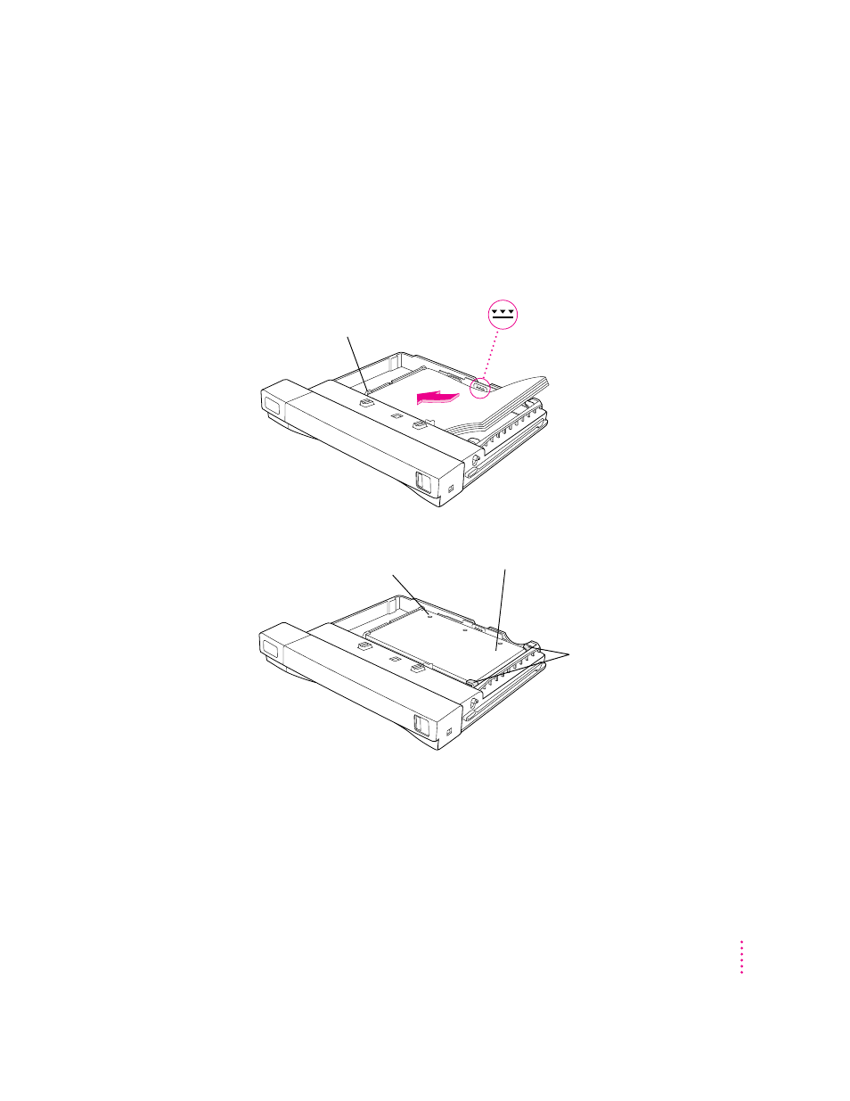 Using the standard paper cassette | Apple ColorLaserWriter 12/600PS User Manual | Page 229 / 377