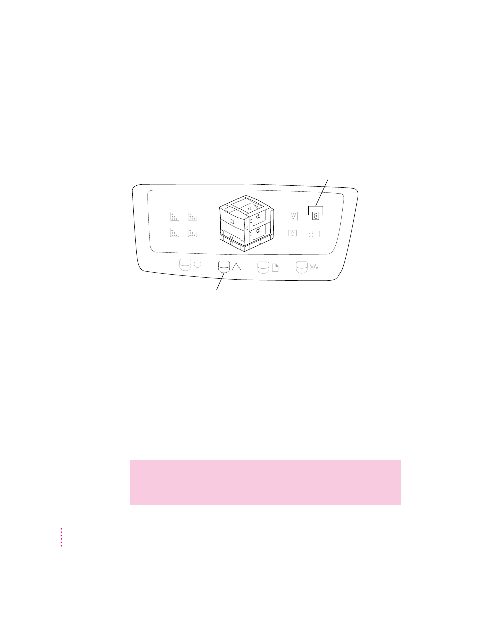 Fuser needs replacement, Cleaning the exterior | Apple ColorLaserWriter 12/600PS User Manual | Page 245 / 377