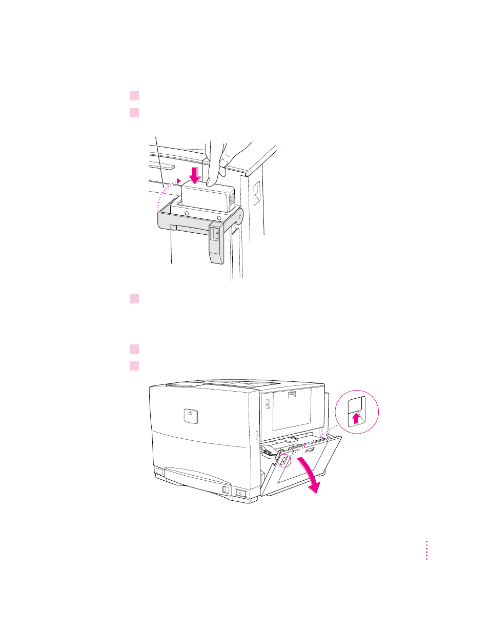 Replacing the transfer drum cleaning unit | Apple ColorLaserWriter 12/600PS User Manual | Page 331 / 377