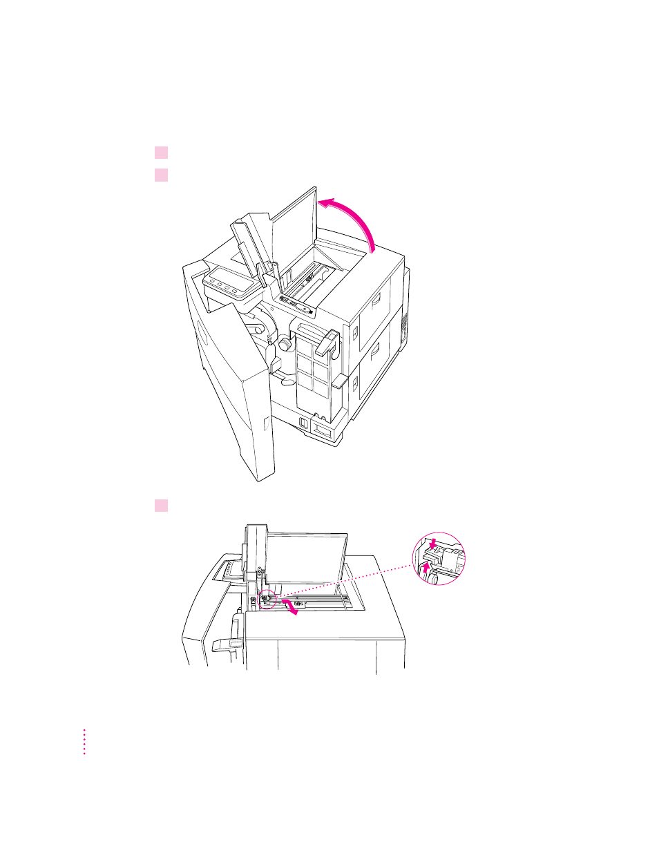 Replacing the separation discharger unit | Apple ColorLaserWriter 12/600PS User Manual | Page 340 / 377