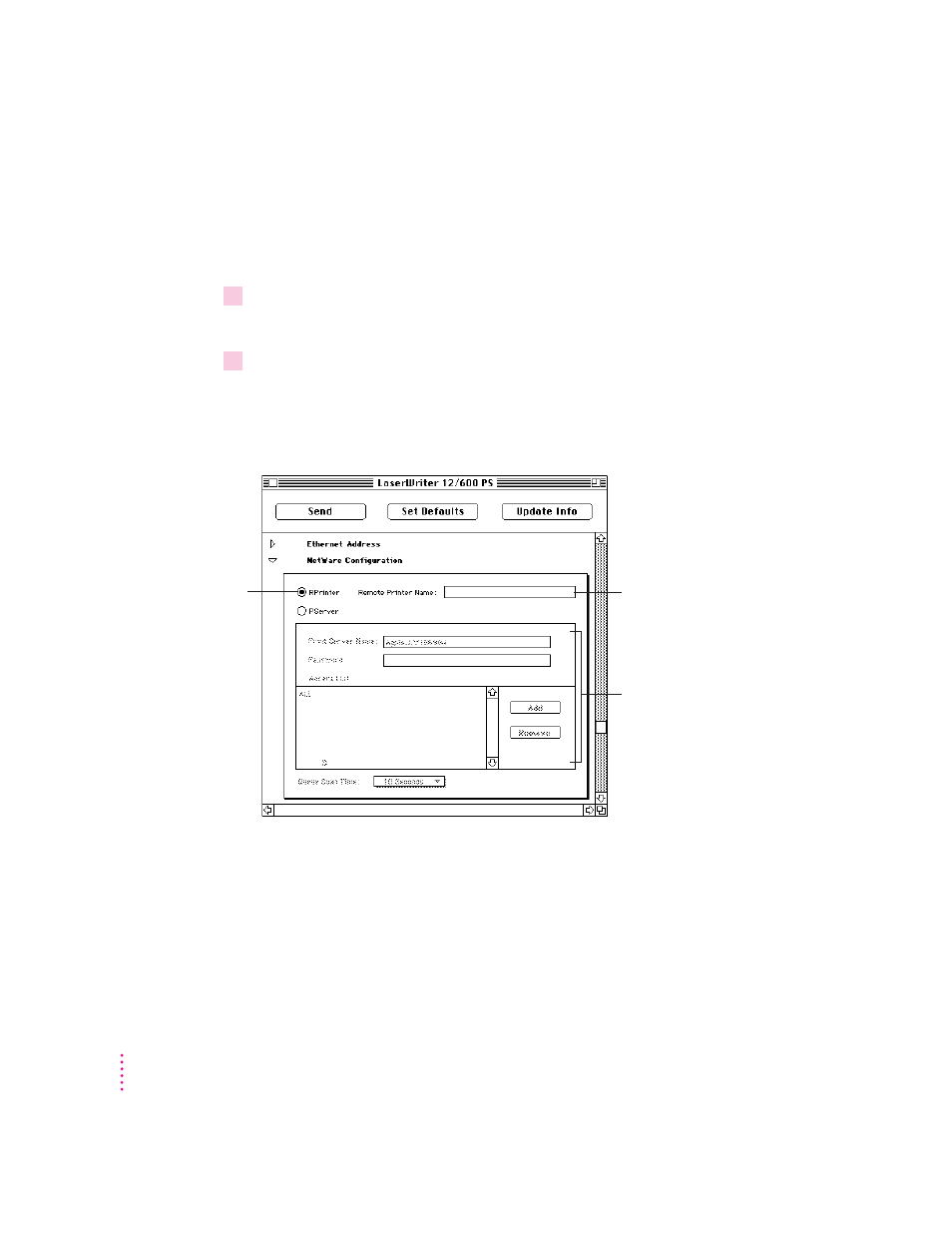 Working with a netware network | Apple ColorLaserWriter 12/600PS User Manual | Page 91 / 377