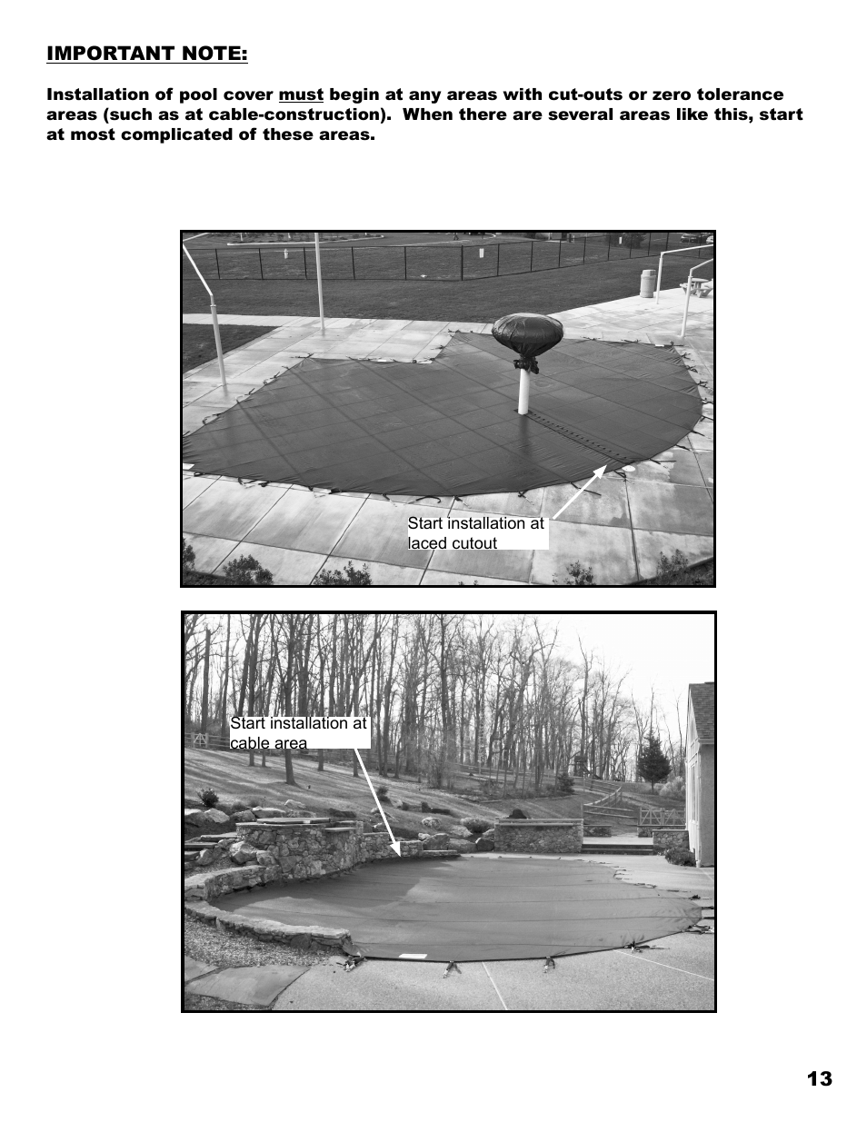 Anchor MESH POOL COVER User Manual | Page 13 / 16