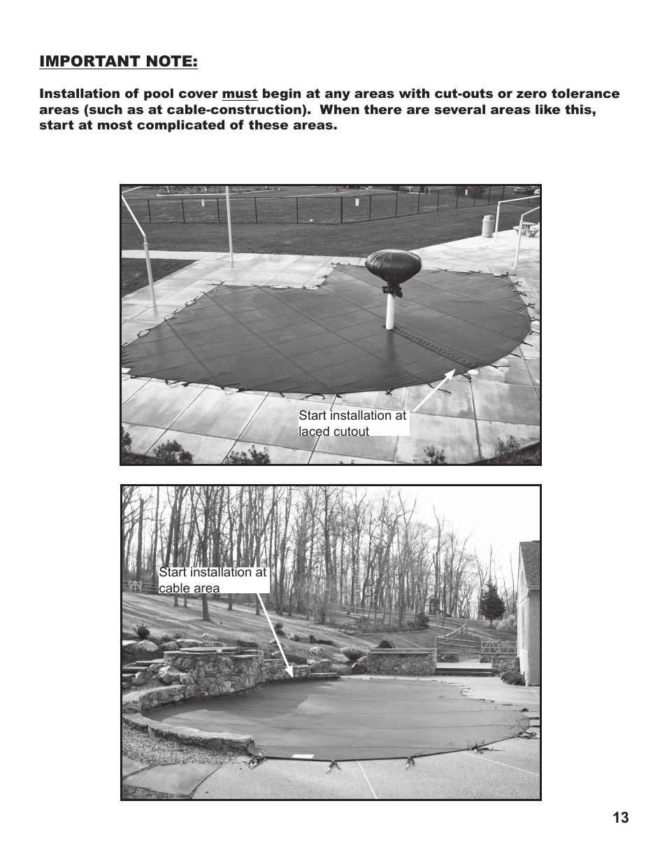Anchor CLASSIC SOLID SAFETY POOL COVER User Manual | Page 13 / 16