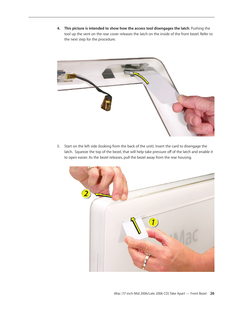 Apple iMac (17-inch Mid 2006) User Manual | Page 26 / 160