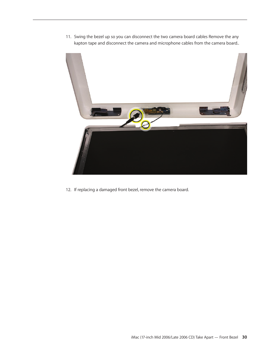Apple iMac (17-inch Mid 2006) User Manual | Page 30 / 160