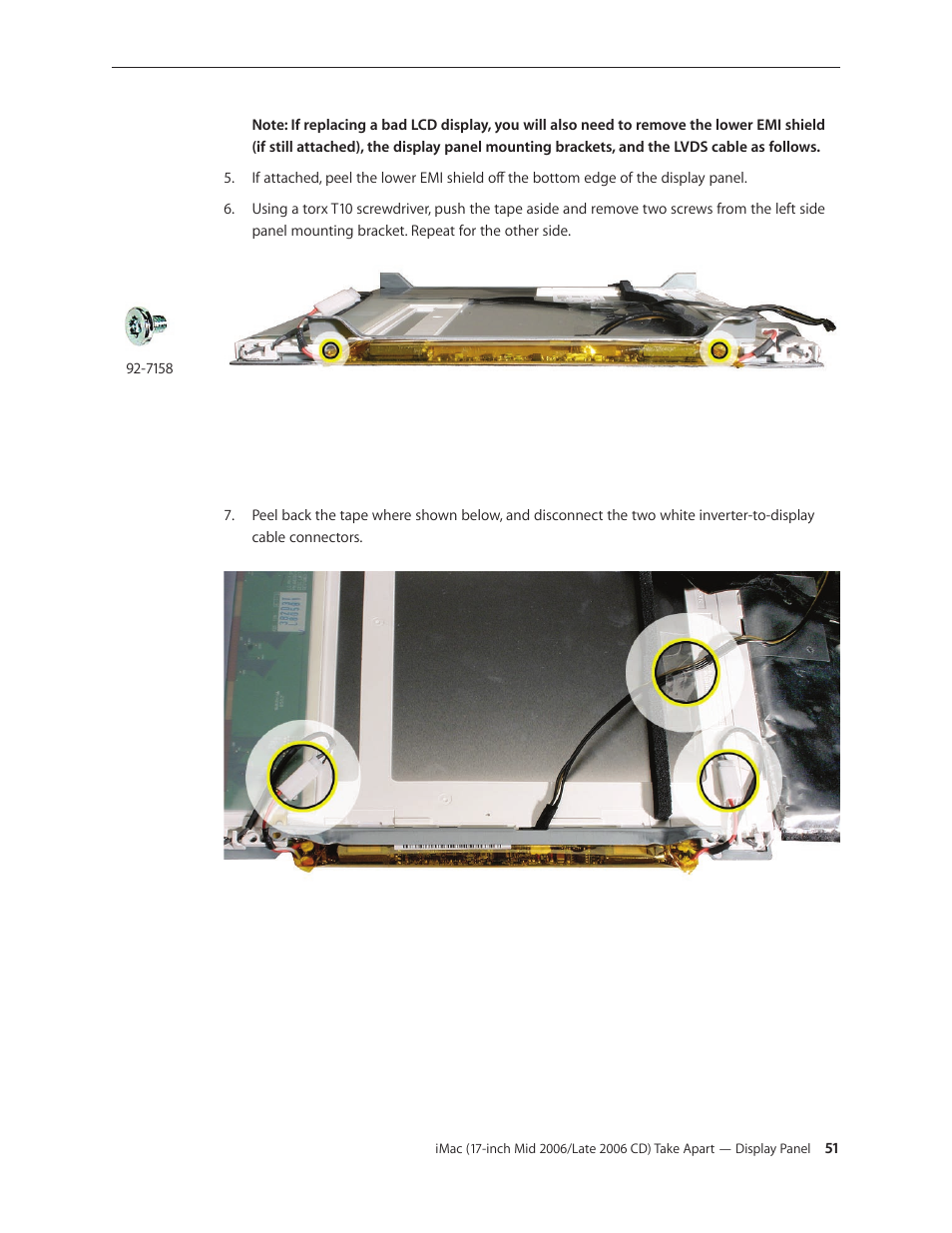 Apple iMac (17-inch Mid 2006) User Manual | Page 51 / 160