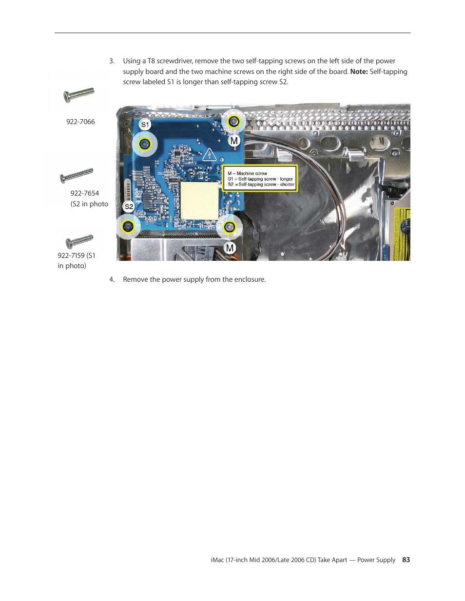 Apple iMac (17-inch Mid 2006) User Manual | Page 83 / 160