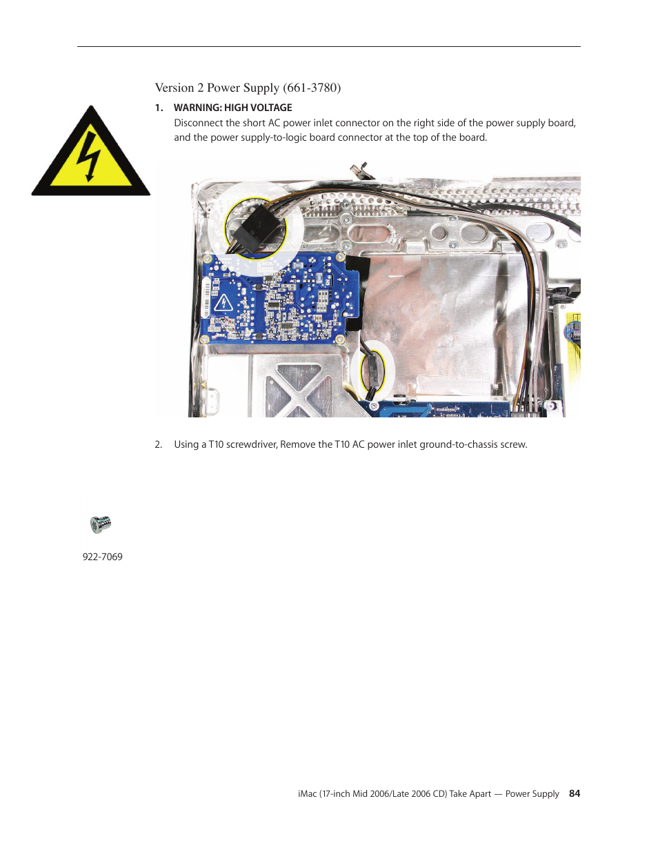 Apple iMac (17-inch Mid 2006) User Manual | Page 84 / 160