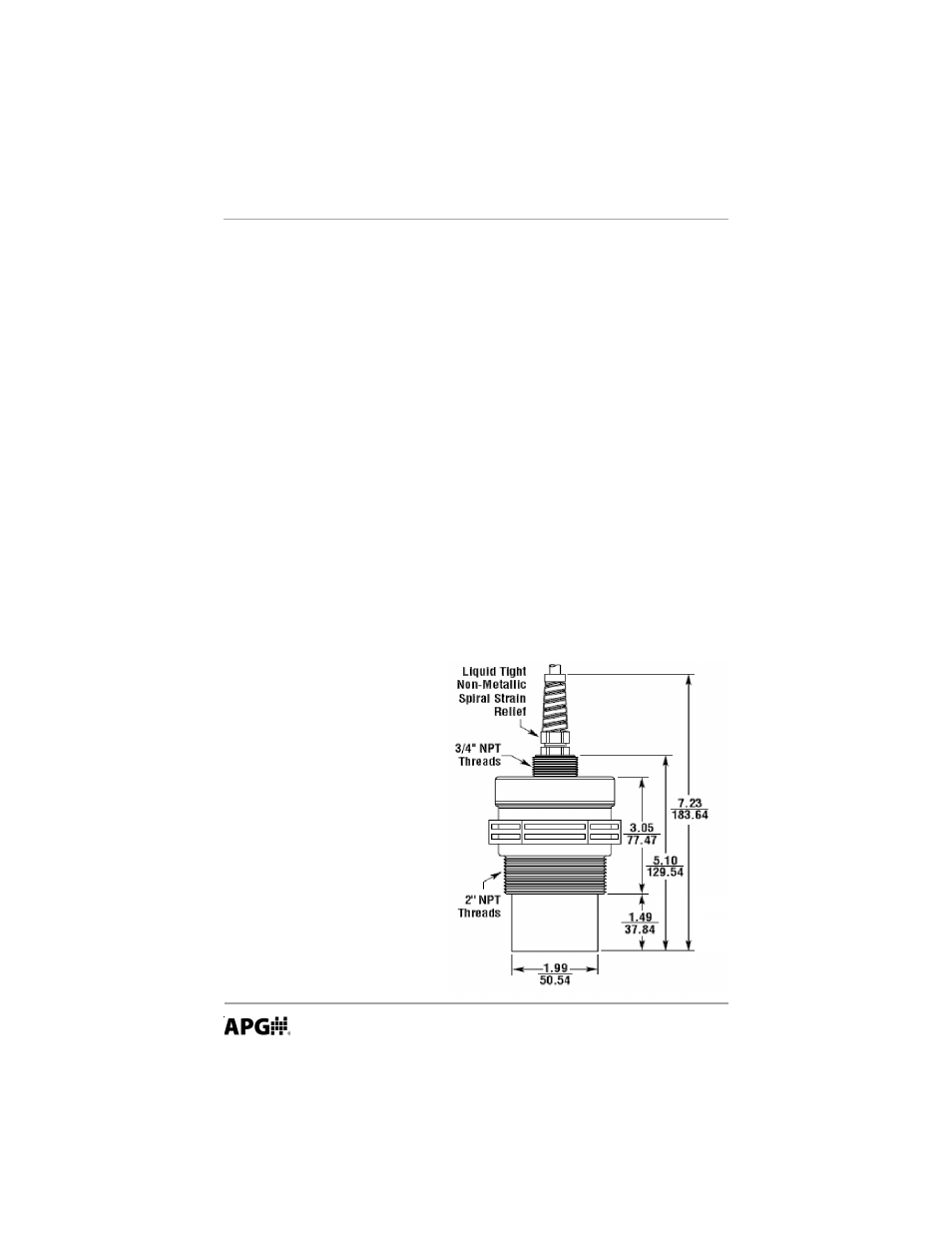 Specifications - lpu-2428, Dimensions - in./mm | APG LPU-2428 user manual User Manual | Page 32 / 36