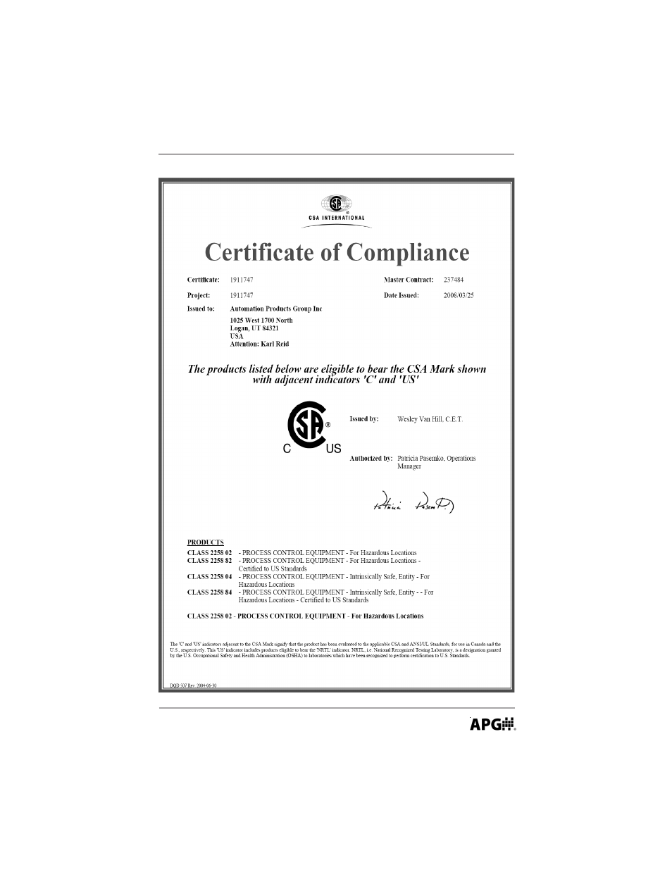 APG LPU-2428 user manual User Manual | Page 33 / 36