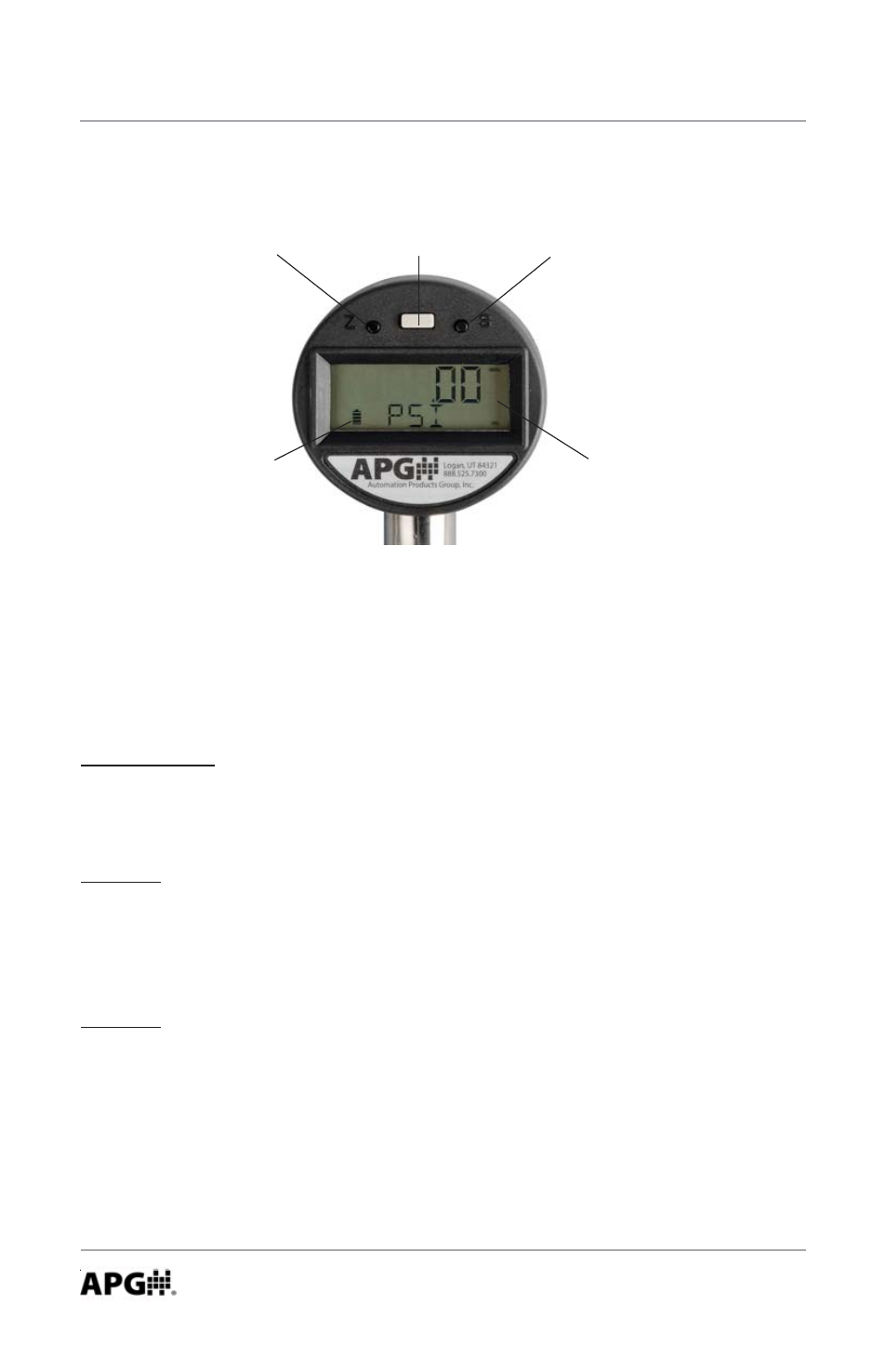 Programming the pg5 | APG PG5 user manual User Manual | Page 4 / 28