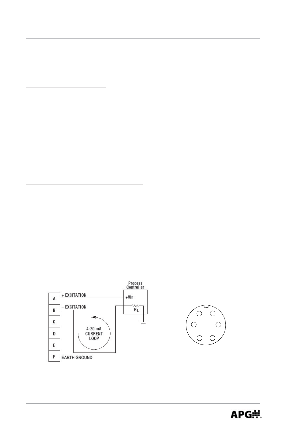 Wiring the pg7, 20 ma option (loop powered), Battery replacement | APG PG7 user manual User Manual | Page 25 / 31