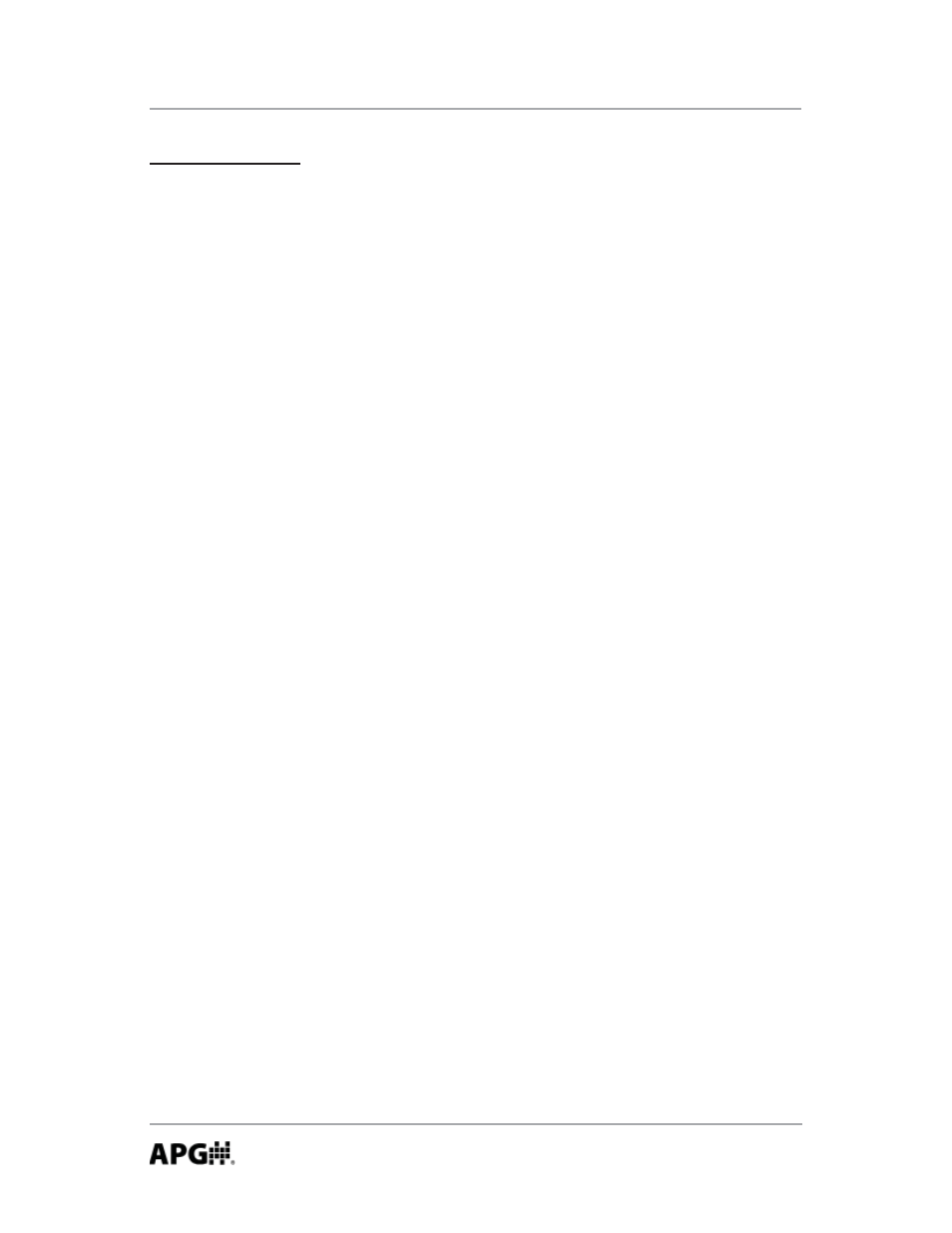 Specifi cations | APG PG10 user manual User Manual | Page 40 / 42