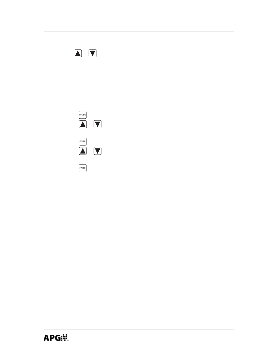 Maximum/minimum reset (maxmin) | APG PG10 user manual User Manual | Page 8 / 42