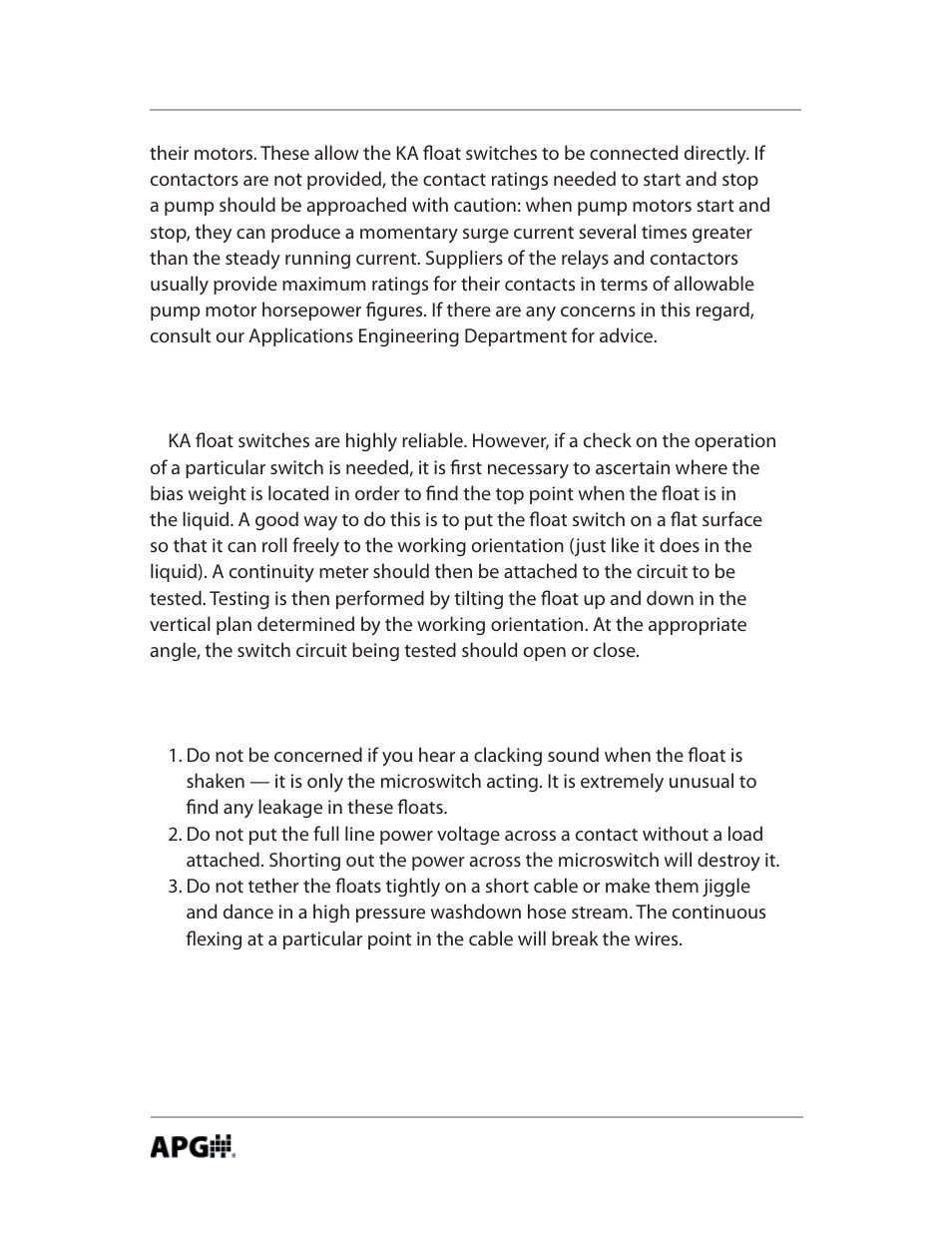 APG KA Cable Suspended user manual User Manual | Page 16 / 18