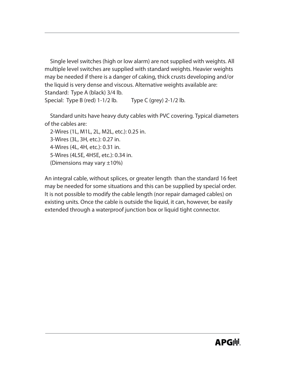 APG KA Cable Suspended user manual User Manual | Page 7 / 18