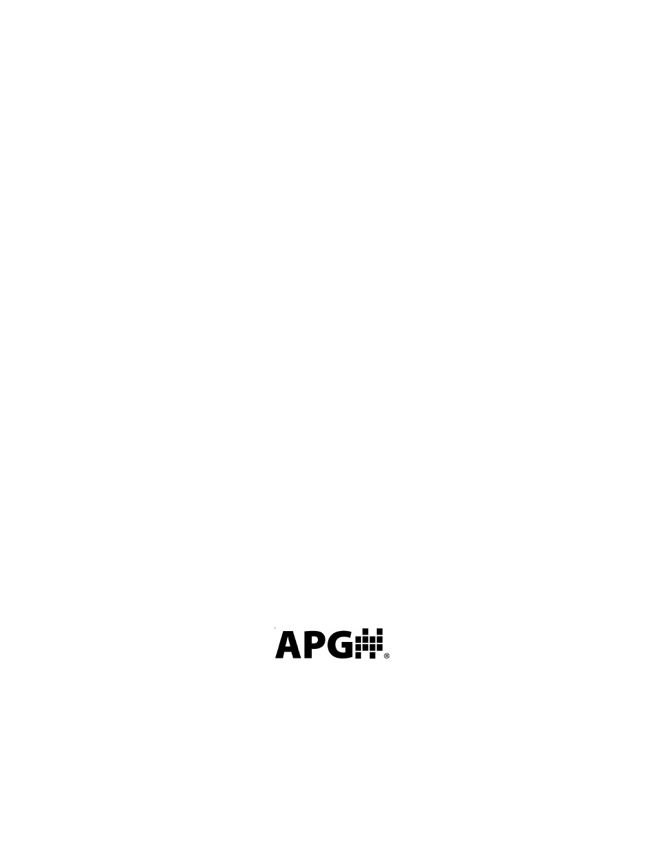 APG FT-100 Cable Suspended user manual User Manual | 8 pages