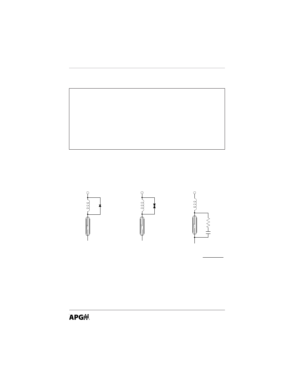 Warning, Circuit protection | APG FLE Series user manual User Manual | Page 8 / 12