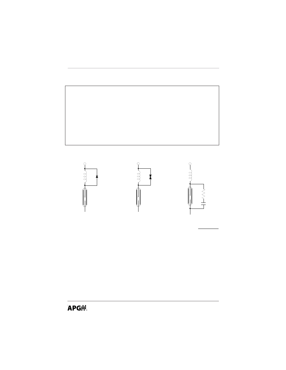 Warning, Circuit protection | APG FLR Series user manual User Manual | Page 8 / 28