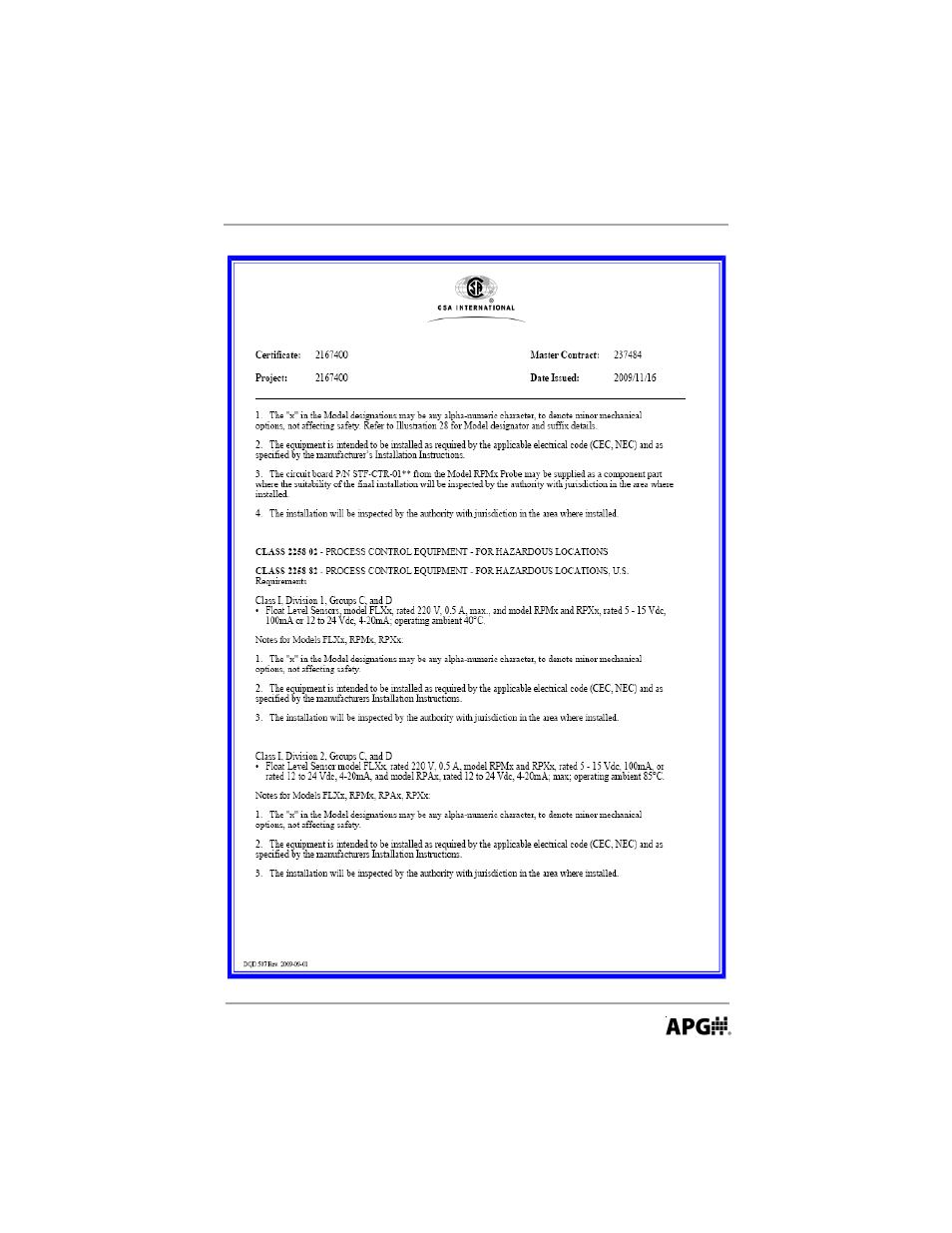 APG FLX user manual User Manual | Page 13 / 16