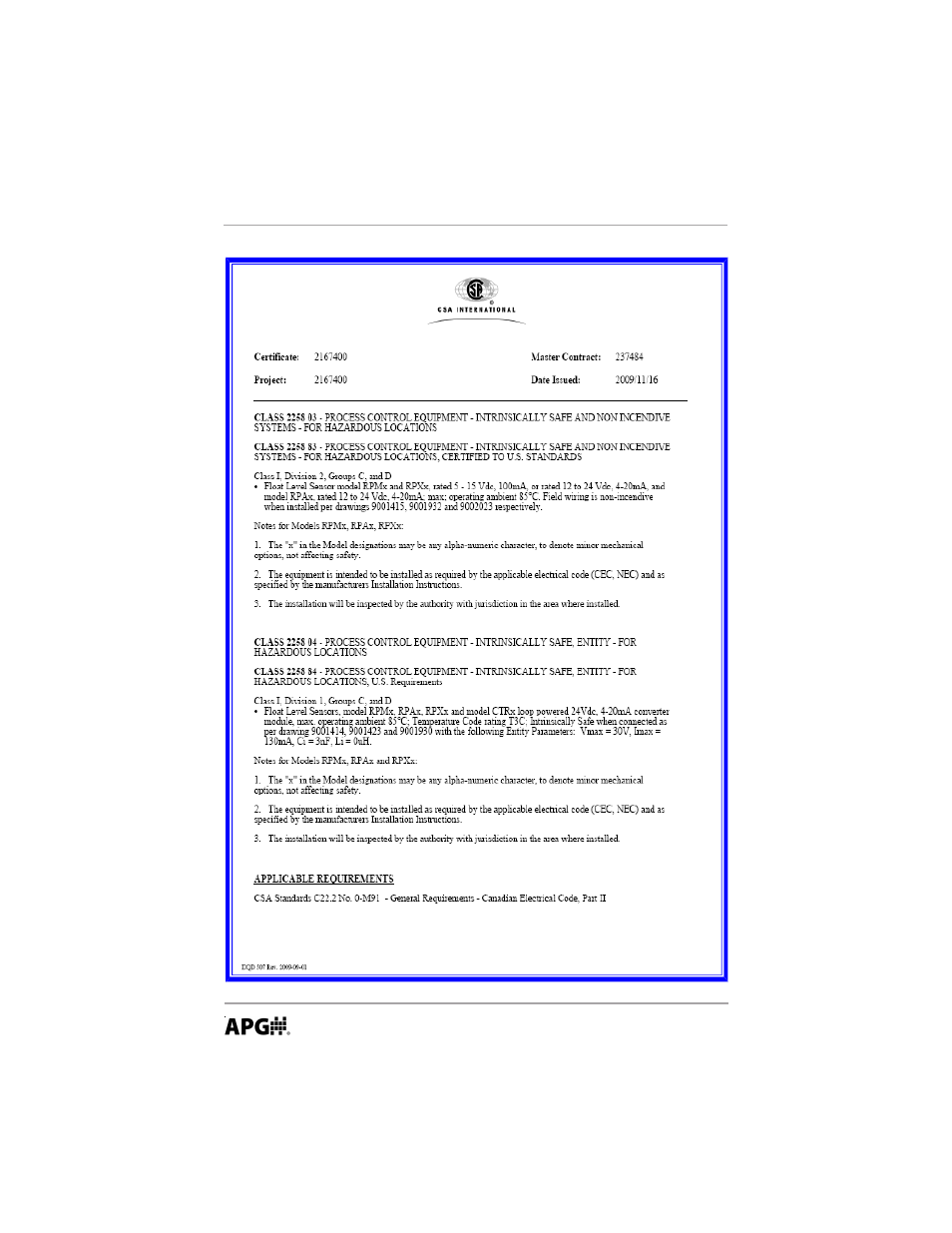 APG FLX user manual User Manual | Page 14 / 16
