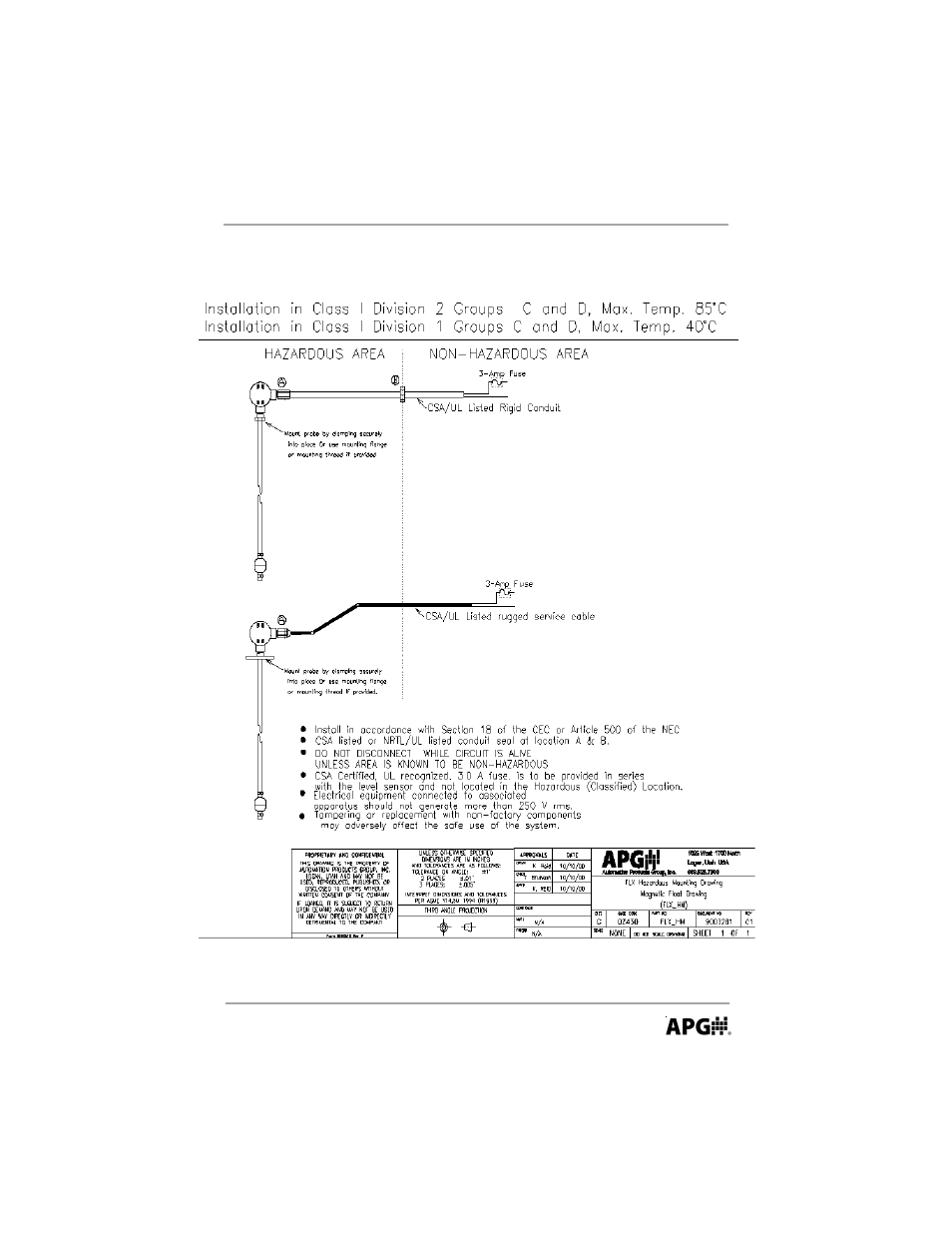 Wiring | APG FLX user manual User Manual | Page 7 / 16