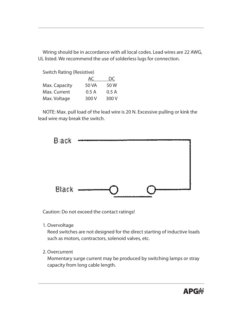 APG LF Series user manual User Manual | Page 7 / 8