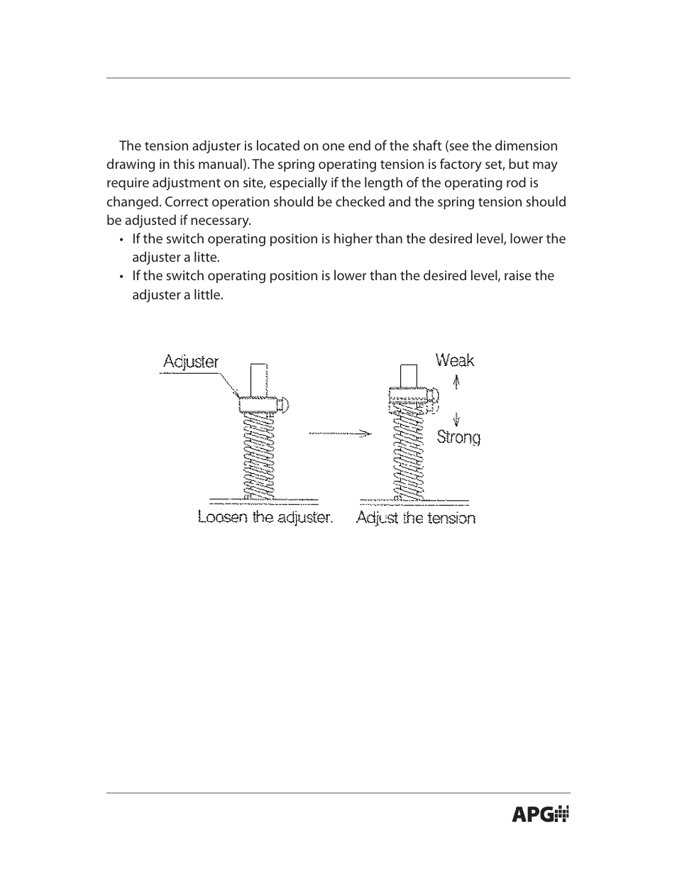 APG MLS Movable Float user manual User Manual | Page 9 / 12