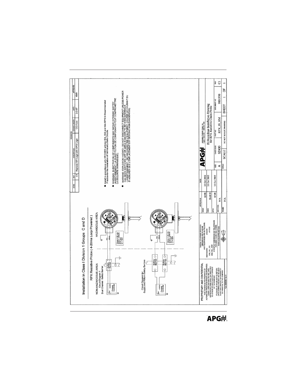 APG RP Resistive Chain user manual User Manual | Page 7 / 20