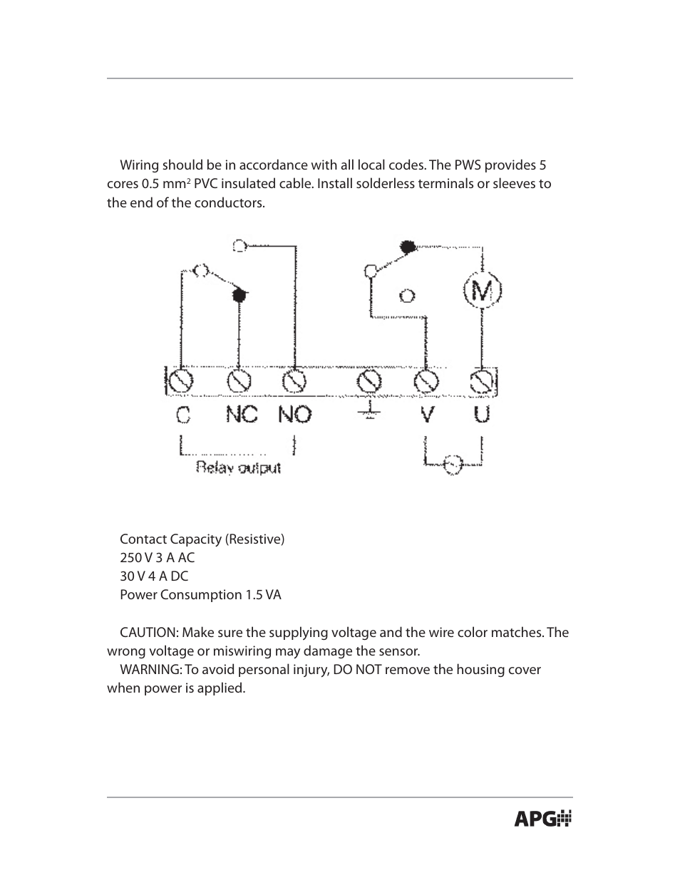 APG PWS Paddle Wheel user manual User Manual | Page 9 / 14