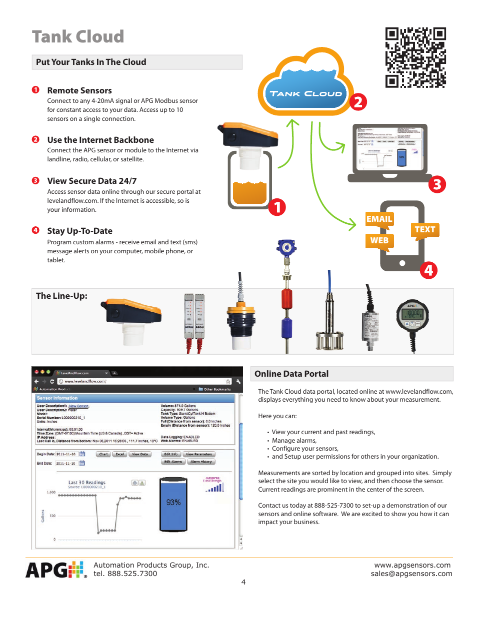 Tank cloud | APG MND datasheet User Manual | Page 4 / 4