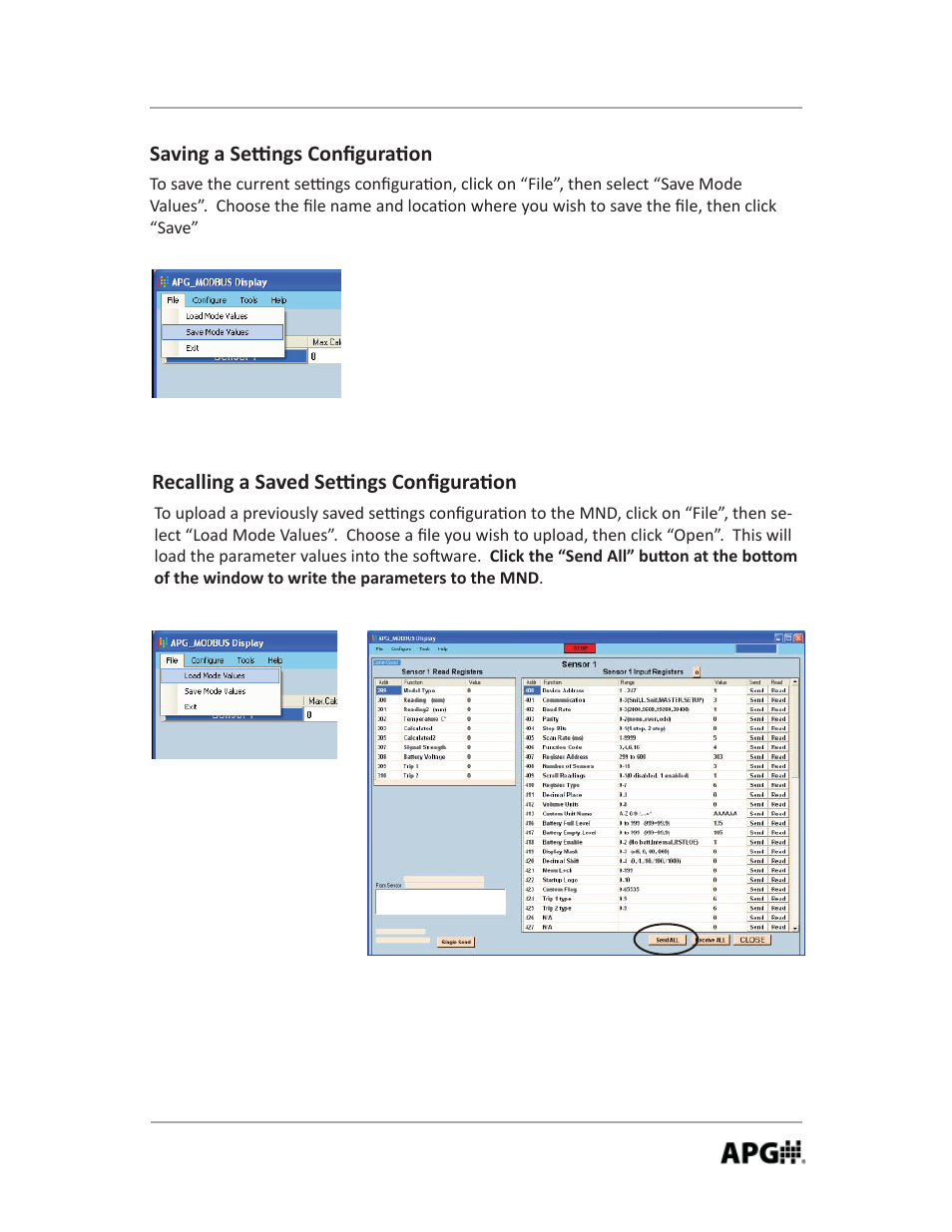 APG MND user manual User Manual | Page 25 / 32