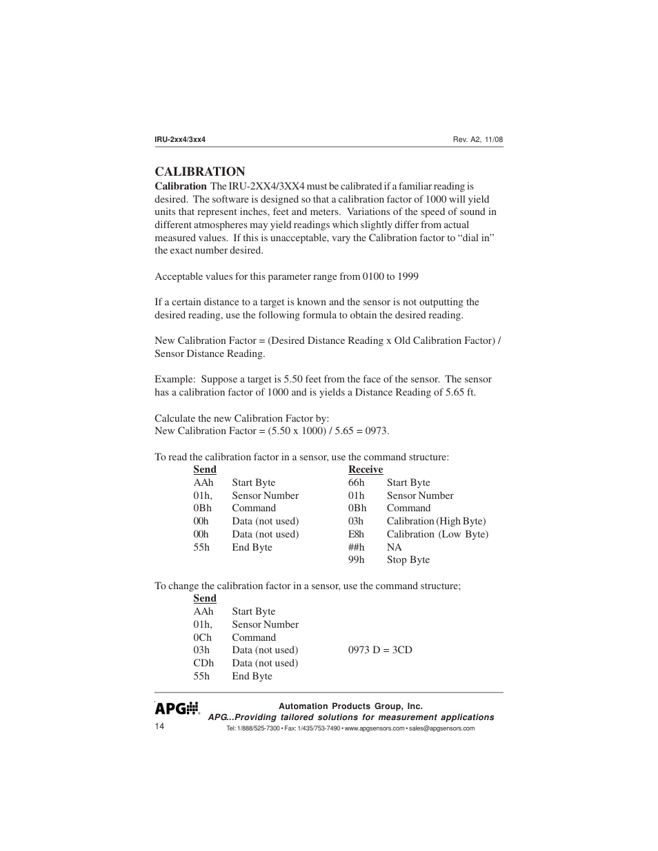 APG IRU-3000 user manual User Manual | Page 14 / 28