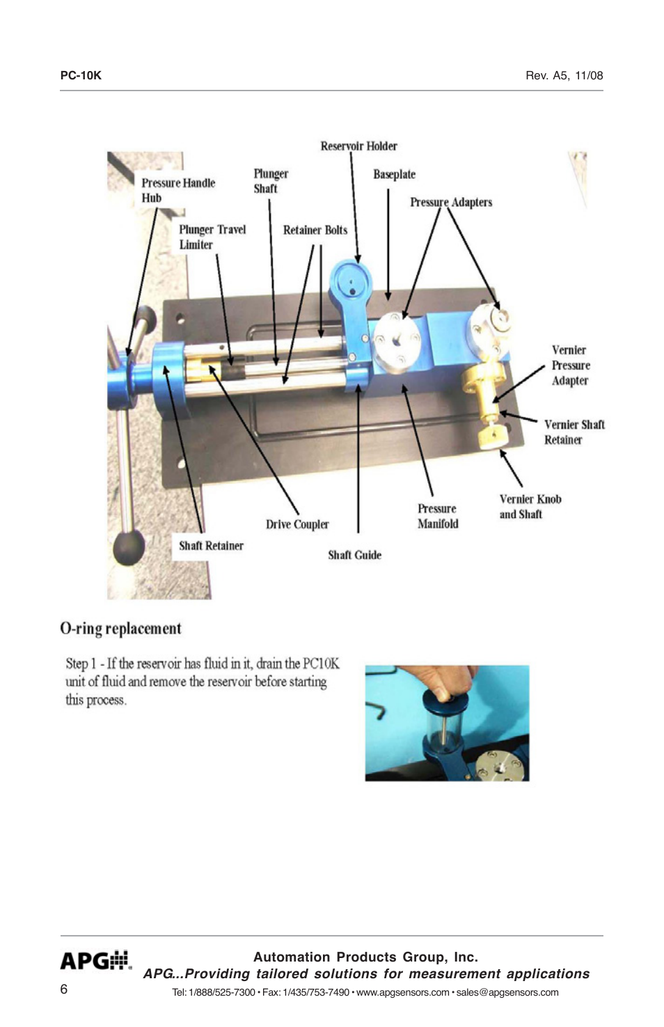 APG PC-10K Comparator user manual User Manual | Page 6 / 16