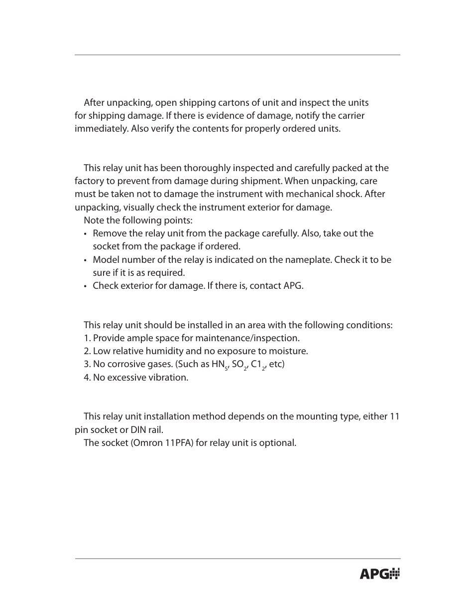 APG RCU-7000 user manual User Manual | Page 9 / 20