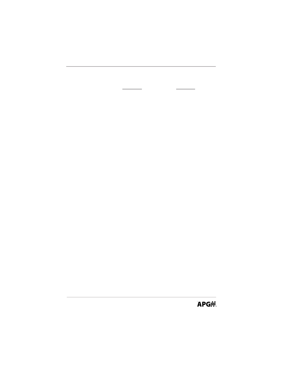 APG DCR-1006 user manual User Manual | Page 35 / 40