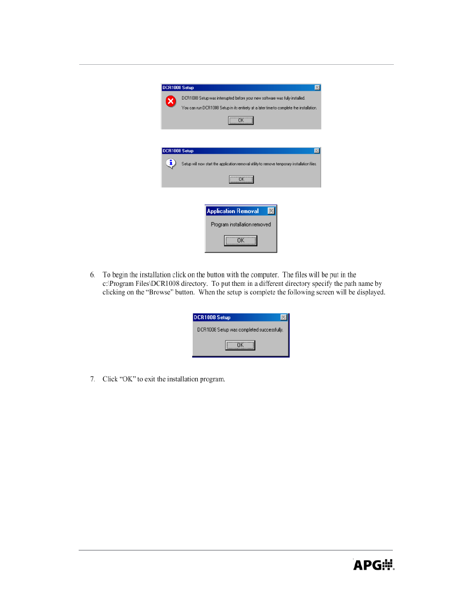 APG DCR-1008 user manual User Manual | Page 19 / 68
