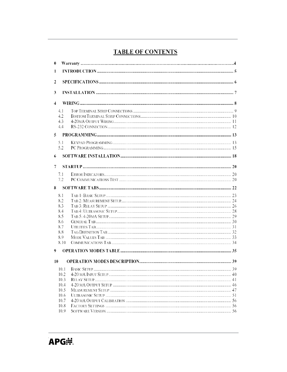 APG DCR-1008 user manual User Manual | Page 2 / 68