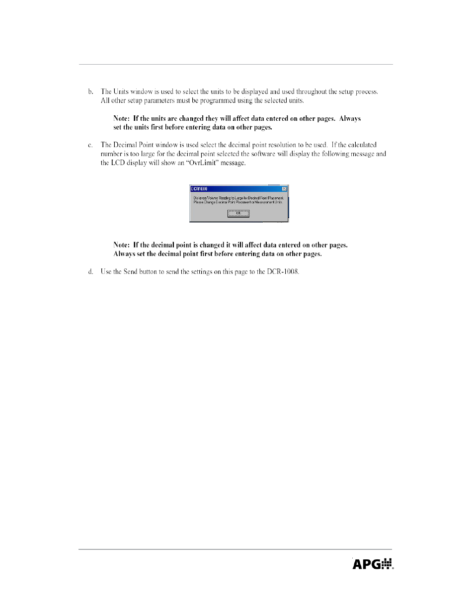 APG DCR-1008 user manual User Manual | Page 23 / 68