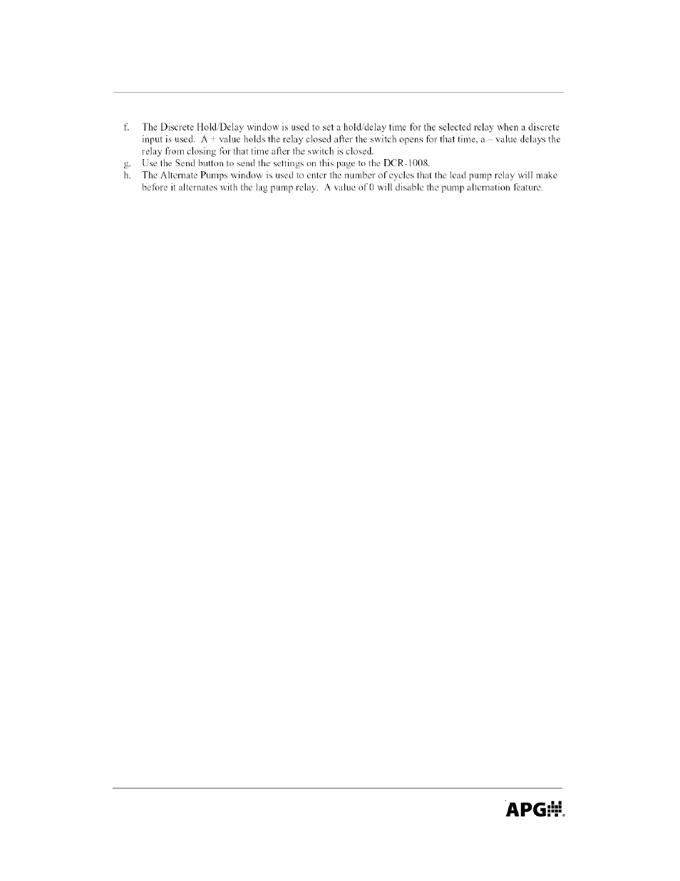 APG DCR-1008 user manual User Manual | Page 27 / 68