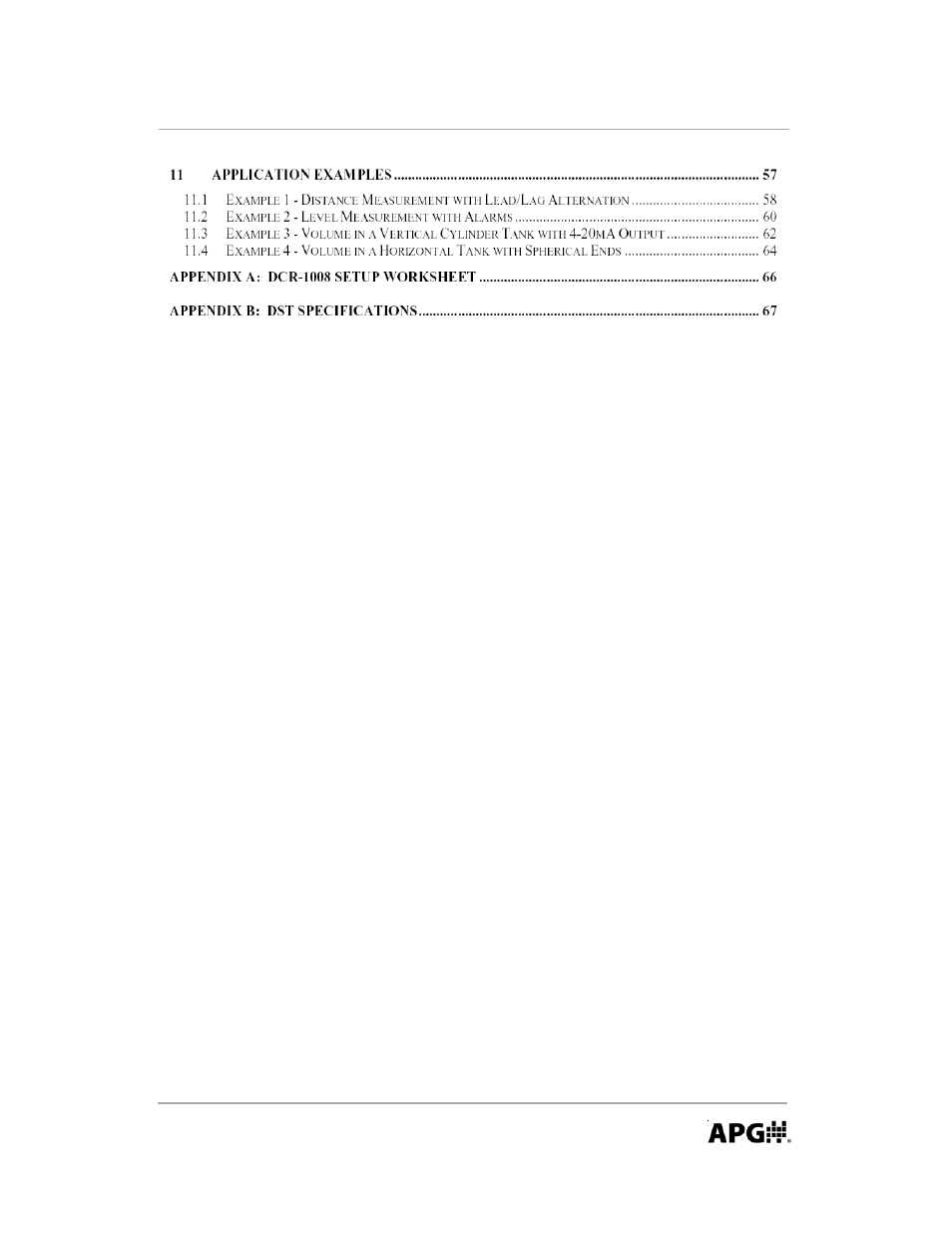 APG DCR-1008 user manual User Manual | Page 3 / 68